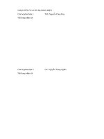 thiết kế hệ thống tích hợp hiển thị thông tin, quản lý thiết bị mạng và dịch vụ mạng   module cài đặt và theo dõi các dịch vụ mạng 