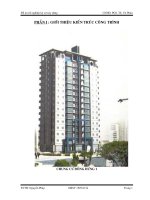 THIẾT kế CHUNG cư ĐÔNG HƯNG i q 12