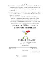 phân tích tài chính và một số giải pháp nhằm nâng cao năng lực tài chính tại công ty cổ phàn dược phẩm imexpharm 