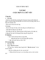 Giáo án tiếng việt 3 tuần 5 bài tập đọc   cuộc họp của chữ viết 6 