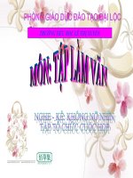 Bài giảng tiếng việt 3 tuần 5 bài tập làm văn   tập tổ chức cuộc họp 9 