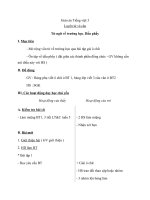 Giáo án tiếng việt 3 tuần 6 bài tập đọc   luyện từ và câu   mở rộng vốn từ trường học , dấu phẩy 3 