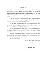 Nghiên cứu giải pháp kỹ thuật neo trong đất để gia cường ổn định mái dốc  ứng dụng xử lý mái dốc cốc pài   xín mần   hà giang 