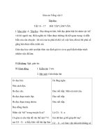 Giáo án tiếng việt 3 tuần 6 bài tập đọc   bài tập làm văn 3 