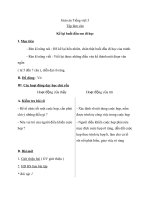 Giáo án tiếng việt 3 tuần 6 bài tập làm văn   kể lại buổi đầu em đi học 3 