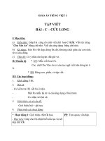 Giáo án tiếng việt 3 tuần 5 bài tập viết   ôn chữ hoa c ( tiếp theo 4 