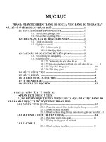 HIỆN TRẠNG hồ sơ của VIỆC ĐĂNG bộ XE gắn máy và mô tô ở TỈNH HOẶC THÀNH PHO