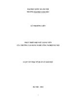 Phát triển đội ngũ giảng viên của trường cao đẳng nghề công nghiệp hà nội   luận văn ths  quản lý giáo dục  60 14 01 14 pdf