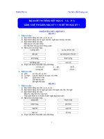 đề thi tiếng việt lớp 1