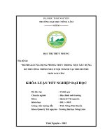 Đánh giá ứng dụng phong thủy trong việc xây dựng bố trí công trình nhà ở nội thành tại thành phố thái nguyên