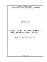 Nghiên cứu đối chiếu các thuật ngữ xăng dầu tiếng anh và tiếng việt   luận văn ths  ngôn ngữ học  60 22 01 pdf