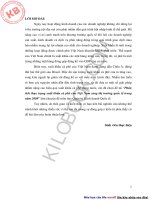 Phân tích thực trạng xuất khẩu cà phê của Việt Nam sang thị trường quốc tế trong năm 2009