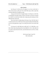 Thiết kế đập thủy điện ngòi phát