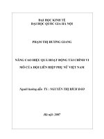 Nâng cao hiệu quả hoạt động tài chính vi mô của hội liên hiệp phụ nữ việt nam   luận văn ths  kinh doanh và quản lý   60 34 05 pdf