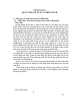 Chuyên đề 16 quản trị sản xuất và điều hành