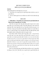 BÀI TẬP CÁ NHÂN TUẦN MÔN LUẬT TỐ TỤNG HÌNH SỰ