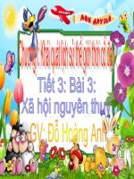 bài 3. xã hội nguyên thuỷ