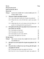 Ngành công nghiệp ôtô việt nam thực trạng và giải pháp phát triển   luận văn ths  kinh tế   60 31 01 pdf