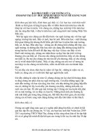 Bài phát biểu của học sinh ngày tốt nghiệp ra trường