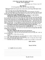 Du thao bo sung Quy dinh cam HS THCS khong duoc su dung DTD trong truong hoc