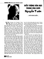 Báo cáo khoa học  biểu tượng văn học trong văn xuôi nguyễn tuân 