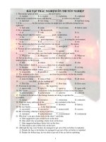 Bài tập trắc nghiệm 412 câu