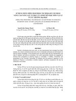 Báo cáo nghiên cứu khoa học     sử DỤNG PHẦN mềm CROCODILE TECHNOLOGY 3d NHẰM NÂNG CAO NĂNG lực tự học của SINH VIÊN học môn vật lí ở các TRƯỜNG đại học  