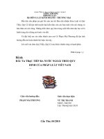 Đầu tư trực tiếp ra nước ngoài theo quy định của pháp luật việt nam 