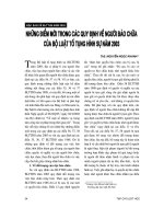 Báo cáo  những điểm mới trong các quy định về người bào chữa của bộ luật tố tụng hình sự năm 2003   