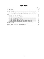 xã hội học Những biện pháp đấu tranh phòng chống tội phạm và hiệu quả của các biện pháp này ở nước ta hiện nay đứng dưới góc độ của xã hội học tội phạm,