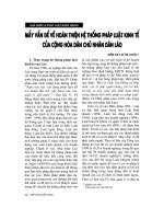 Báo cáo  mấy vấn đề về hoàn thiện hệ thống pháp luật kinh tế của cộng hoà dân chủ nhân dân lào   