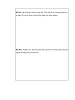 Viết một đề án chương trình cho sự thay đổi của tổ chức phải chịu trách nhiệm