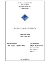 tìm hiểu về dao động tử điều hòa 