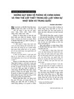 Báo cáo   những quy định về phòng vệ chính đáng về tình thế cấp thiết trong bộ luật hình sự nhật bản và trung quốc  