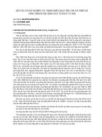 Báo cáo khoa học   một số vấn đề NGHIÊN cứu TRONG BIÊN SOẠN TIÊU CHUẨN THIẾT kế CÔNG TRÌNH CHỊU ĐỘNG đất TCXDVN 375 2006   