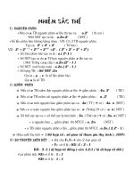 công thức làm bài tập nâng caóinh 9