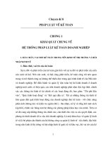 Chuyên đề 8 pháp luật về thuế