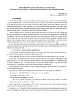 Nghiên cứu khoa học   kết QUẢ NGHIÊN cứu cải TIẾN THIẾT bị và HOÀN THIỆN CÔNG NGHỆ cơ GIỚI làm đất TRỒNG RỪNG CHO VÙNG đồi THẤP MIỀN bắc VIỆT NAM   
