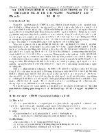 skkn GIẢI bài TOÁN HÌNH học KHÔNG GIAN TRONG một số đề THI CAO ĐẲNG và đại học BẰNG PHƯƠNG PHÁP tọa độ 