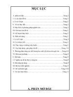 skkn Phương pháp nâng cao chất lượng HS yếu kém