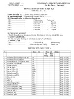 Mẫu biên bản kiểm kê TBDH