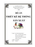 Thiết kế hệ thống sản xuất cửa gỗ 