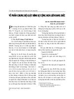 Báo cáo      về phần chung bộ luật hình sự cộng hoà liên bang đức