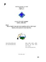 Phát triển thanh toán không dùng tiền mặt trong nền kinh tế thị trường 