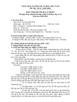 BCTT đề nghị công nhận danh hiệu CSTĐ cấp cơ sở   Năm 2011