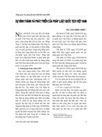 Báo cáo   sự hình thành và phát triển của pháp luật quốc tịch việt nam   