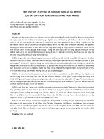 Nghiên cứu khoa học   TÍNH CHẤT vật lý, cơ học và HƯỚNG sử DỤNG gỗ của một số LOÀI cây CHO TRỒNG RỪNG sản XUẤT VÙNG ĐÔNG NAM bộ   