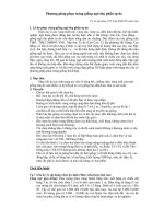 Báo cáo  phương pháp phục tráng giống ngô thụ phấn tự do 