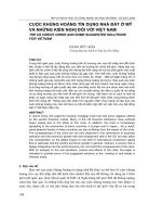 Báo cáo nghiên cứu khoa học    CUỘC KHỦNG HOẢNG tín DỤNG NHÀ đất ở mỹ và NHỮNG KIẾN NGHỊ đối với VIỆT NAM  