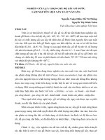 Nghiên cứu khoa học   NGHIÊN cứu lựa CHỌN CHẾ độ sấy gỗ đước làm NGUYÊN LIỆU sản XUẤT ván sàn